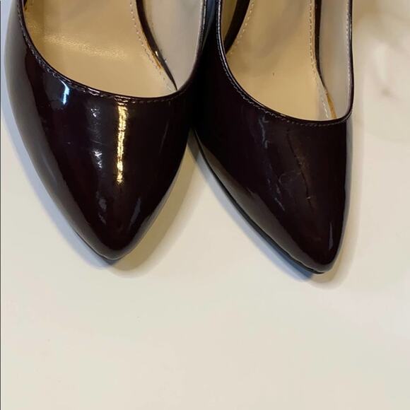 Colin Stuart Plum Deep Purple Pointed Heel - Picture 4 of 9